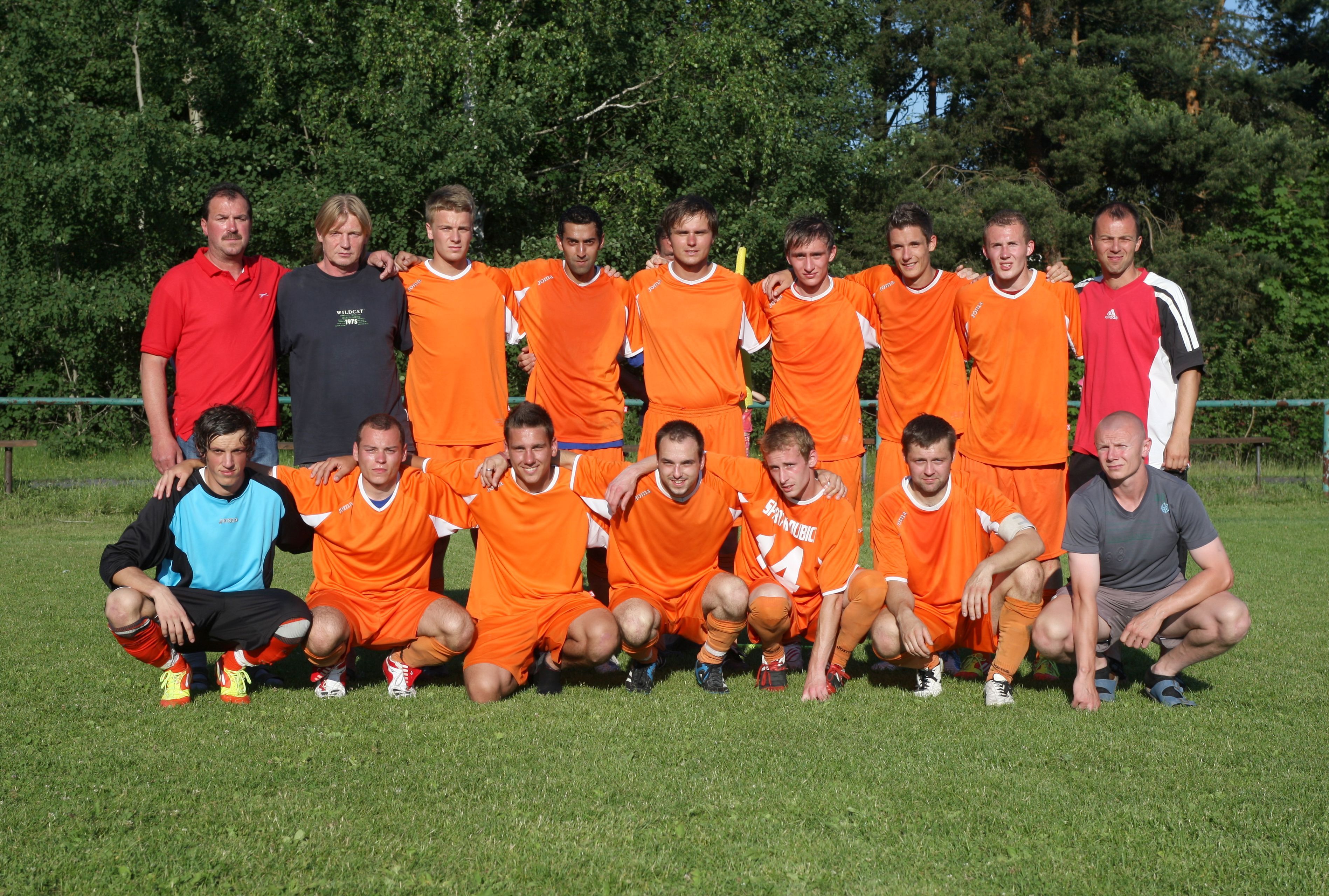 Spartak Dubice jaro 2012 poslední zápas